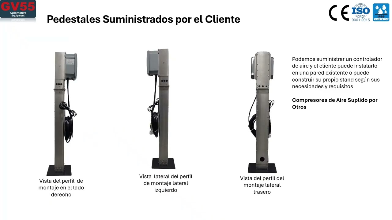 VIDEO SPA 2026 Cabezal DE AIRE Electronico Aire modelo  GV55E 5428 AIR COMPRESSORS