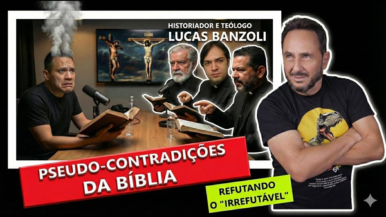 CONTRADIÇÕES NA BÍBLIA?  QUANDO QUEM ENTENDE FALA E REDUZ A PÓ AS FALÁCIAS DOS CRENTES NO ATEÍSMO