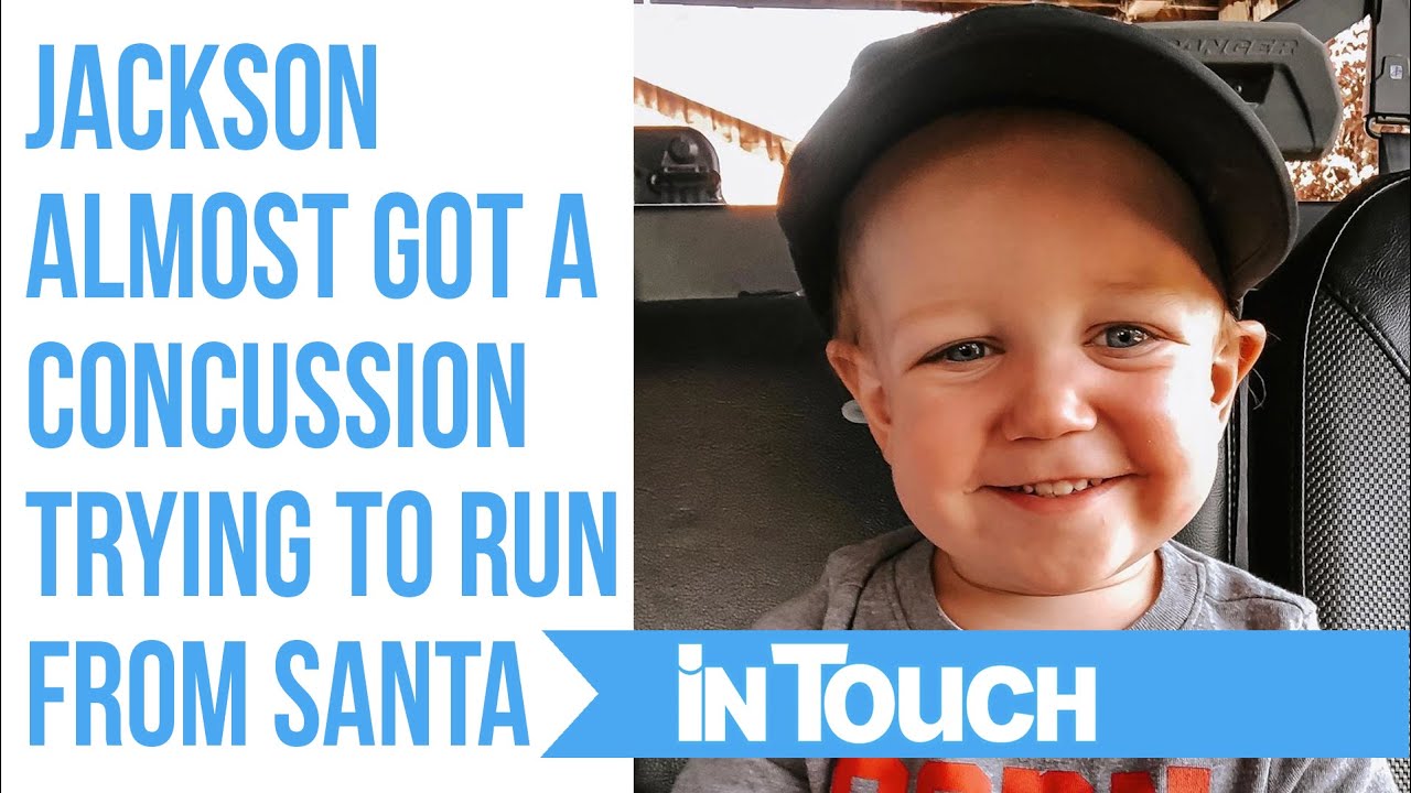 Jackson Roloff 'Almost Gave Himself a Concussion' Meeting Santa
