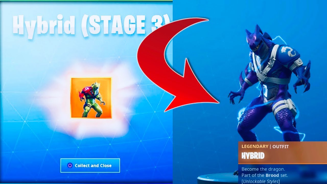 New MAX HYBRID skin unlock in Fortnite