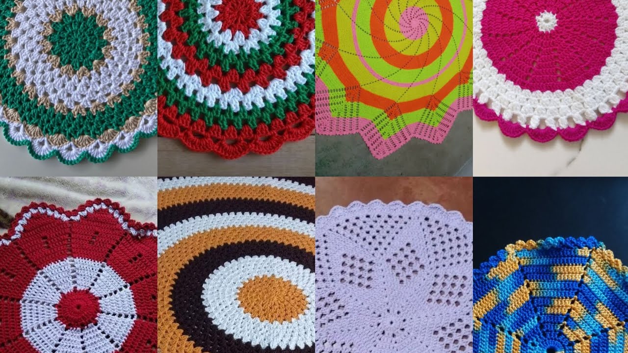 Very beautiful crochet table runnernew design 2024.