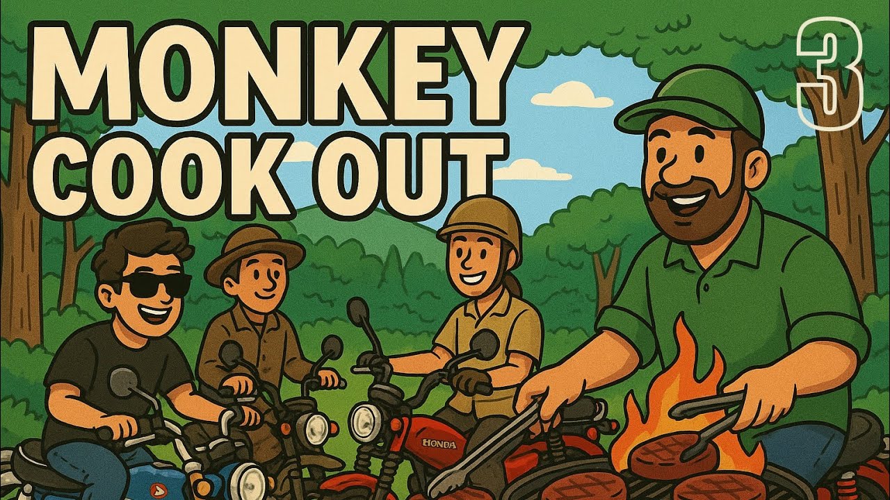 HONDA MONKEY COOK OUT 3 : LYMM (the missing Cook Out)