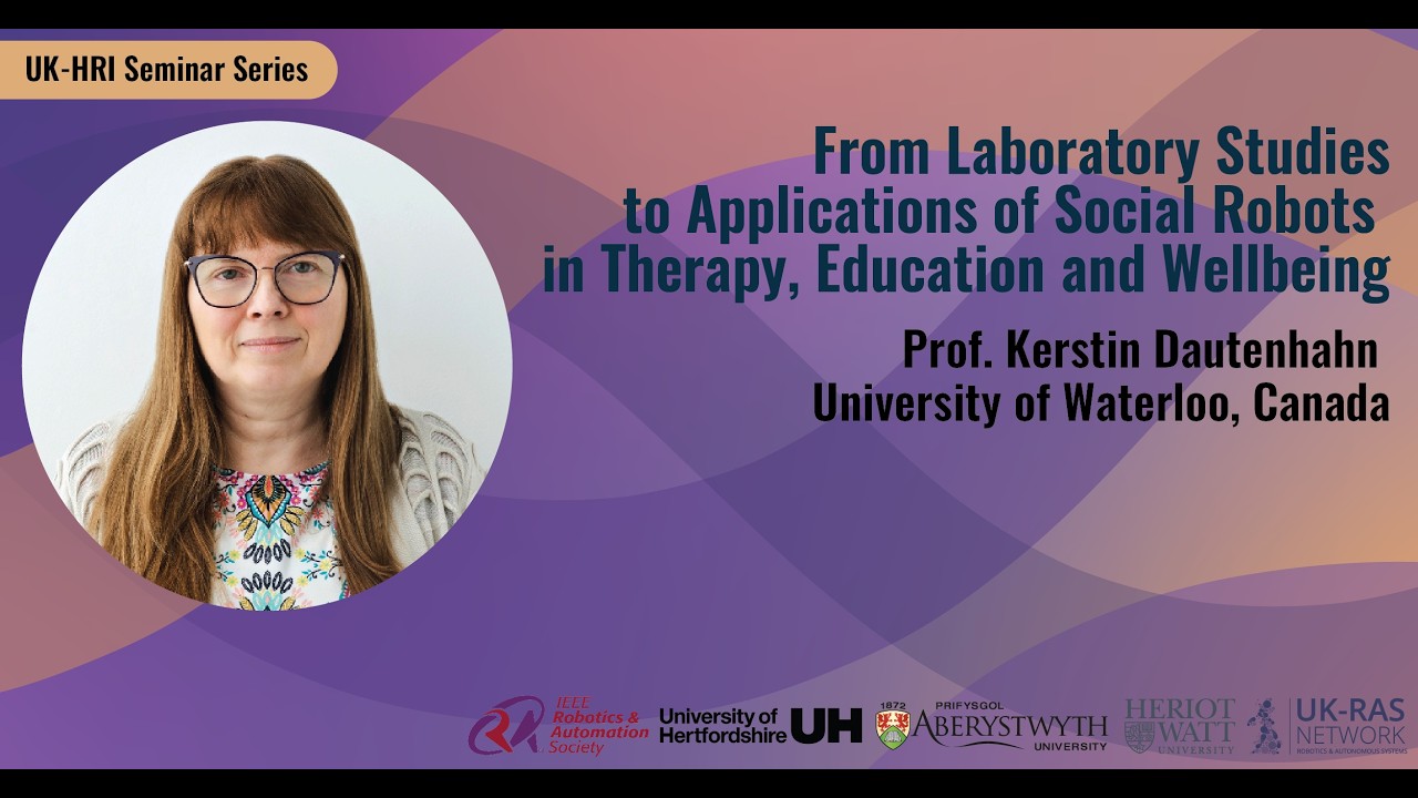 From Laboratory Studies to Applications of Social Robots in Therapy, Education and Wellbeing