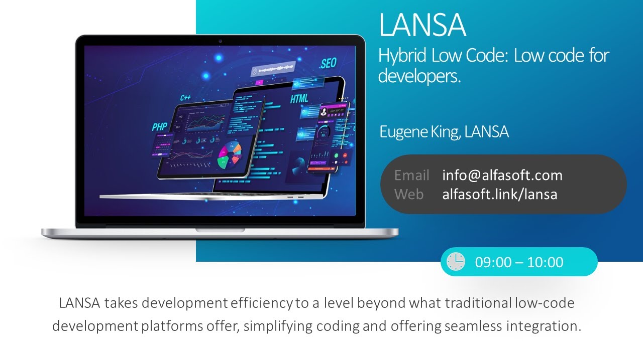 LANSA - Hybrid Low Code: Low code for developers
