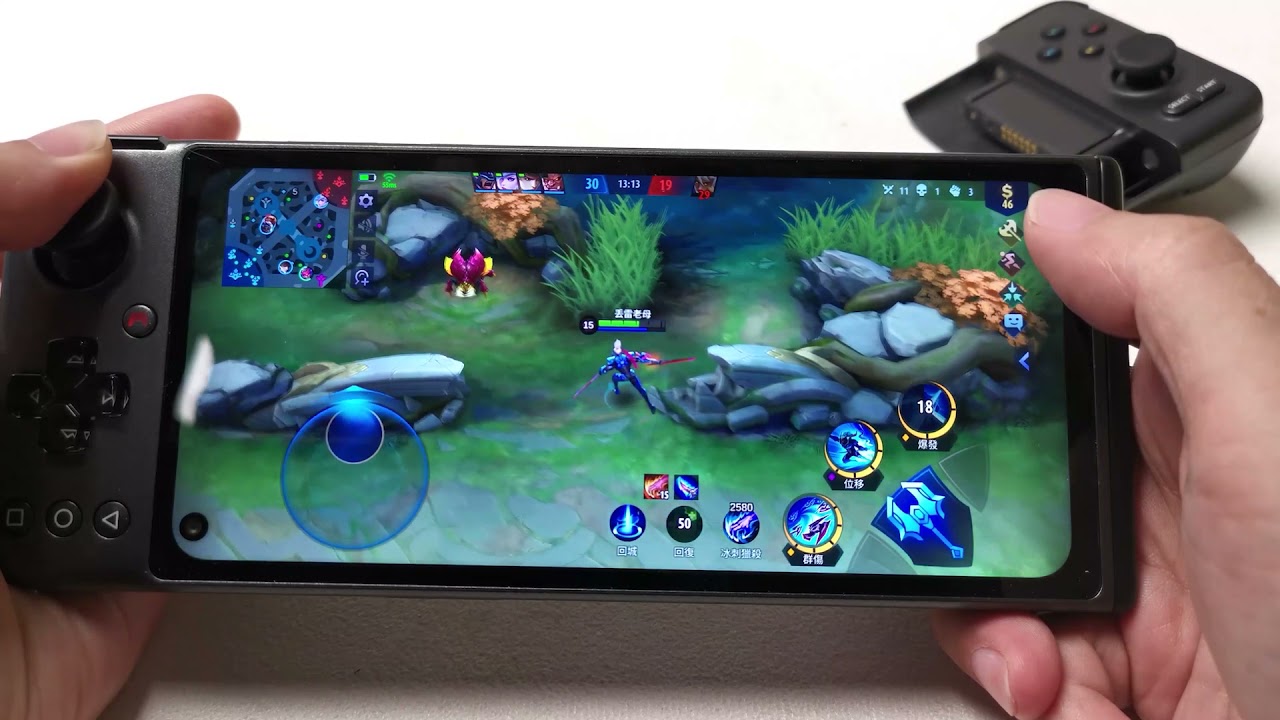 Mobile gaming collection on GPD XP
