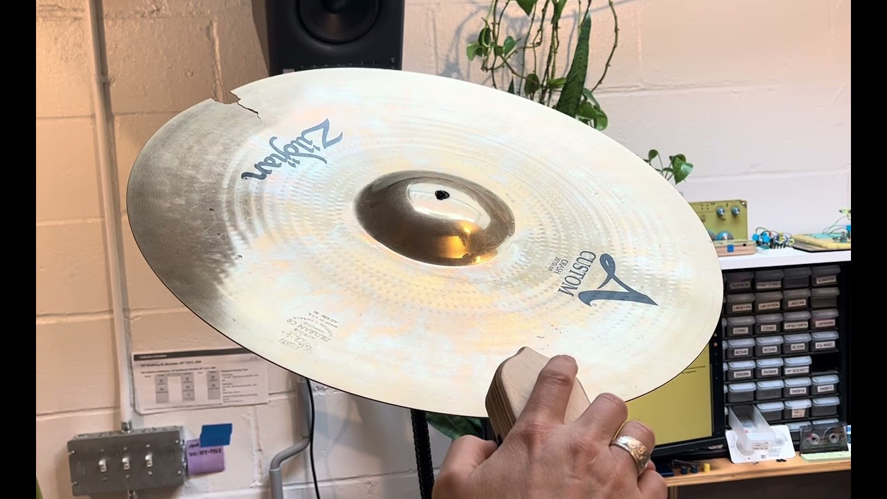 Magnetically Resonated Cymbal