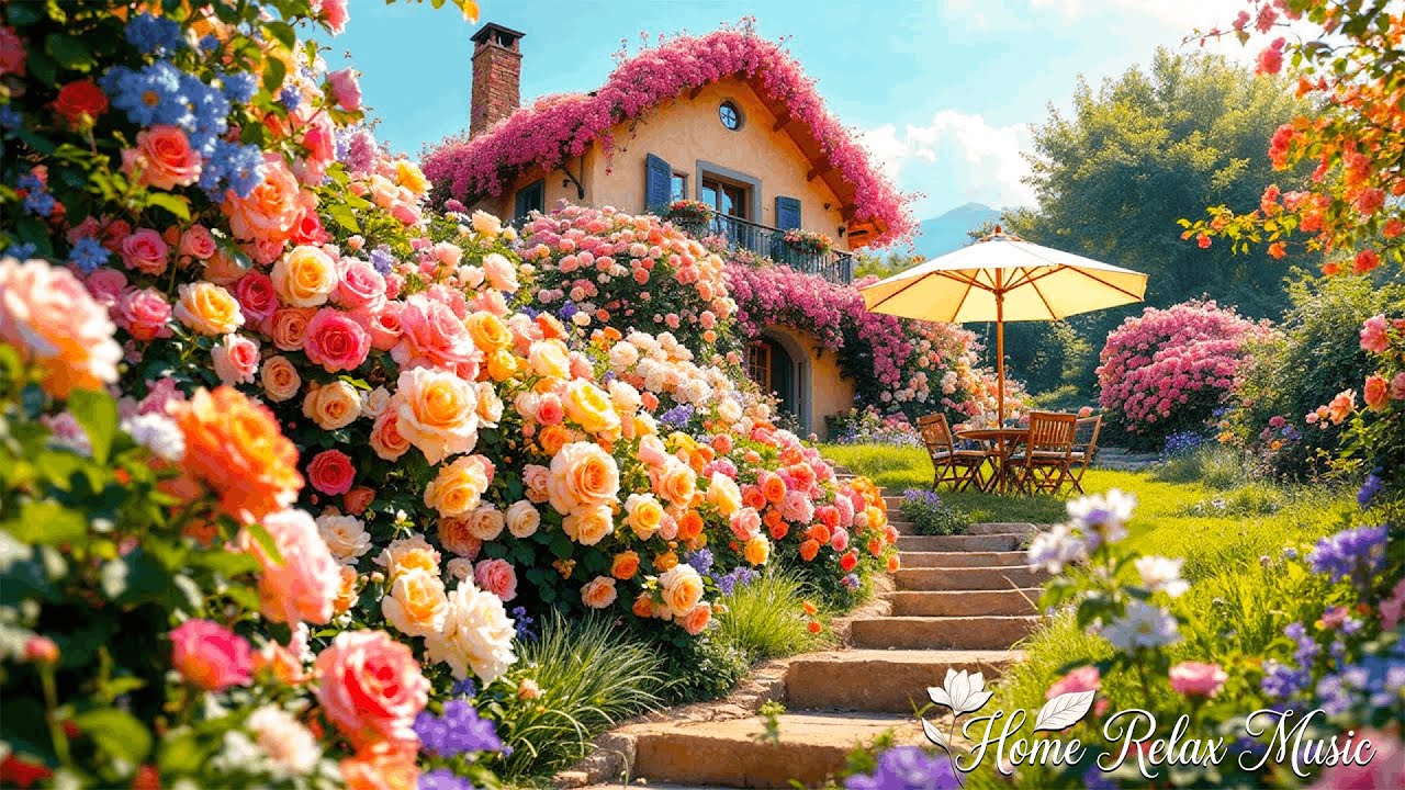 Touch Your Dream 🌺🌿 A Magical Flower Garden Filled with Colors Is Waiting for You to Explore!