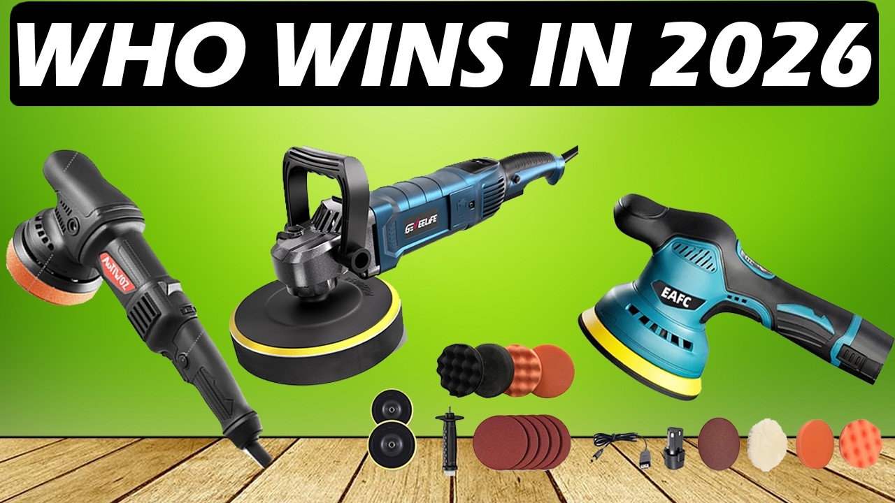 TOP 3 Best Car Polishing Machine In 2026