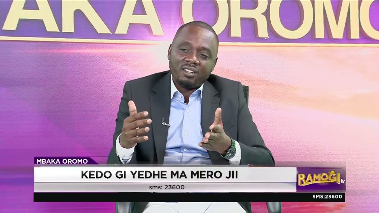 Leakey Illa: Tieko tiyo gi yedhe kaka heroine, cocaine ok yot wanyalo mana duoke piny; chike nyaka w
