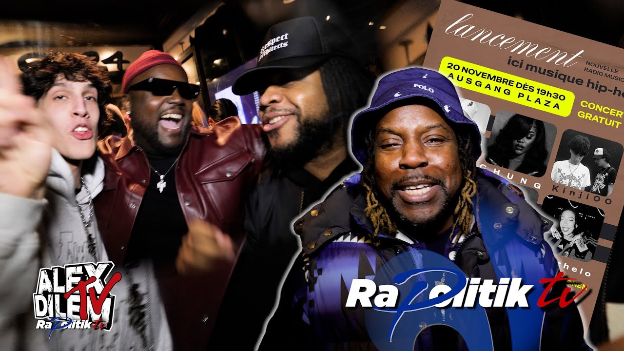 📻 Toute l'industrie &eacute;tait au lancement de ICI MUSIQUE HIP-HOP | OHdio / 📹 Le Plateau \ Rapolitik TV