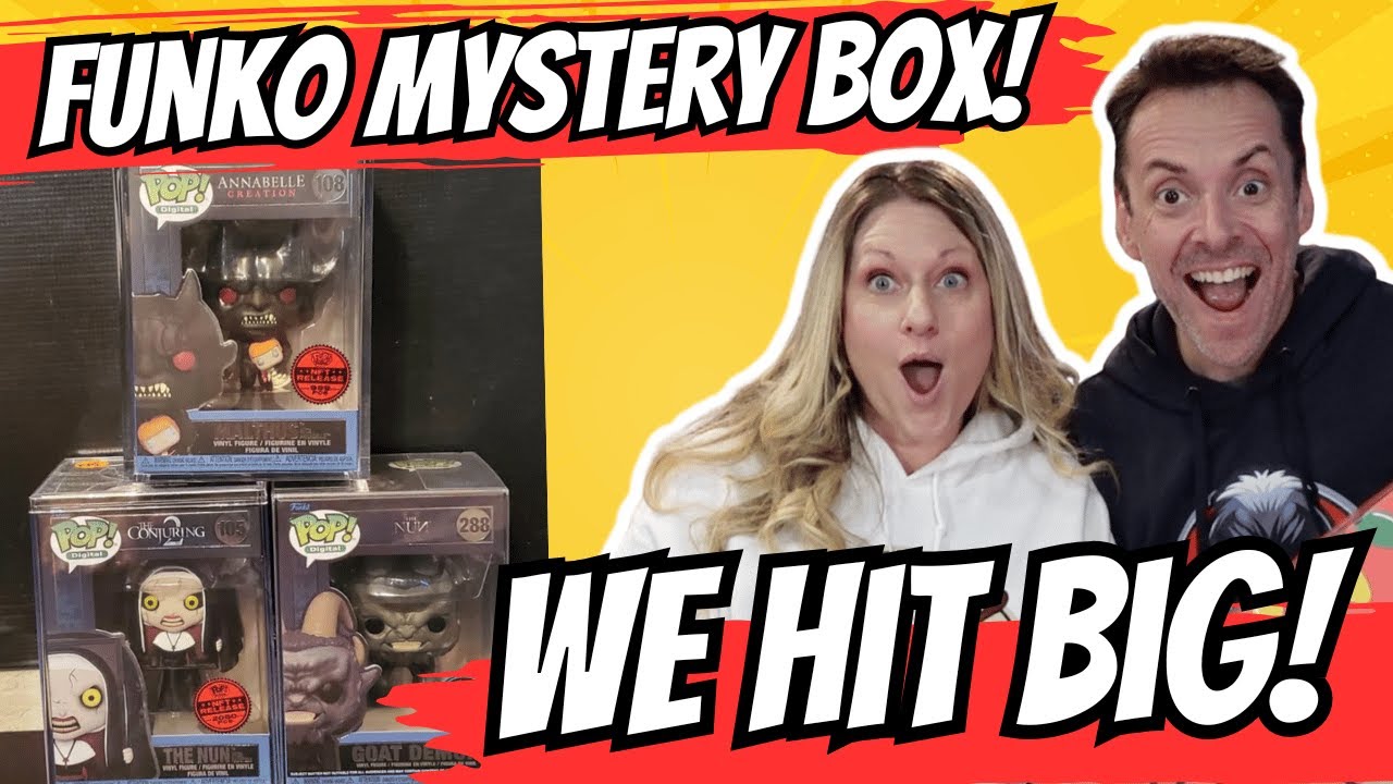 Мы сорвали большой куш! С нашей загадочной коробкой FUNKO Pop!