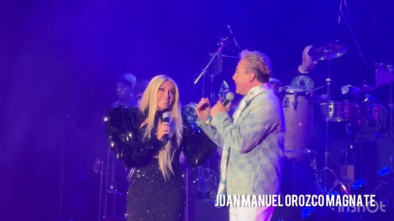 YURI & CRISTIAN CASTRO “Nunca Voy A Olvidarte” UNIDOS EN EL ESCENARIO TOUR 2024 CDMX 21 02 24