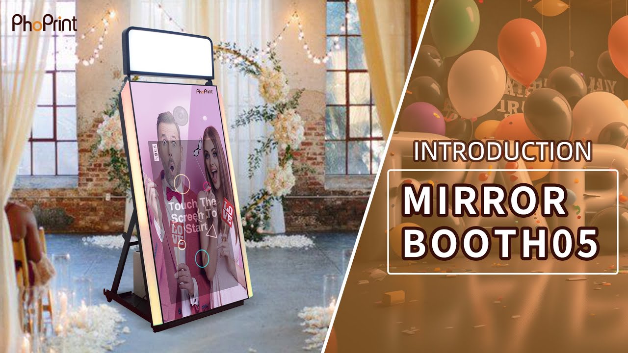 Phoprint Photo Booth Mirror Booth 05 Series