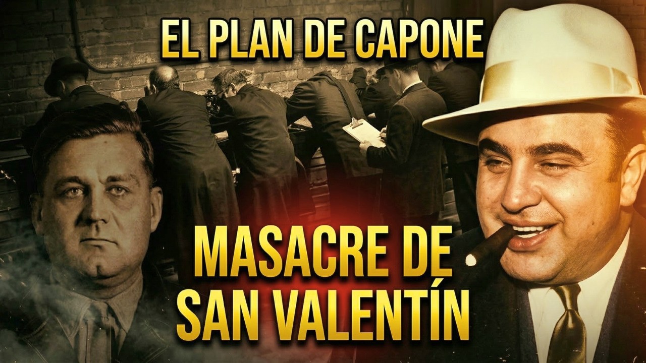 LA MASACRE DEL DÍA DE SAN VALENTÍN: El fallido plan de AL CAPONE para matar a BUGS MORAN