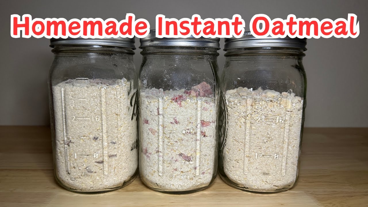 Homemade Instant Oatmeal Recipes You'll Love!