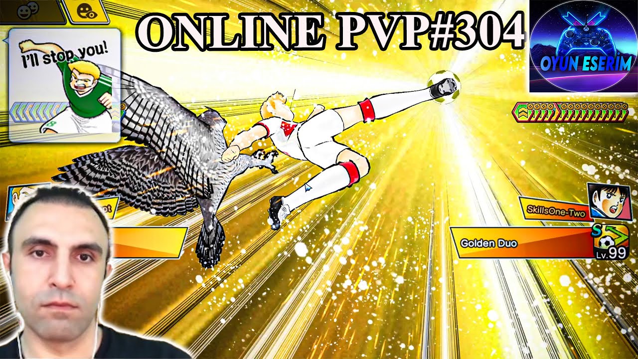 SPAMCI MATSUYAMA vs PES ETMEYEN OYUN ESERİM ! 😉 | ONLINE PVP#304 ! | CAPTAIN TSUBASA DREAM TEAM