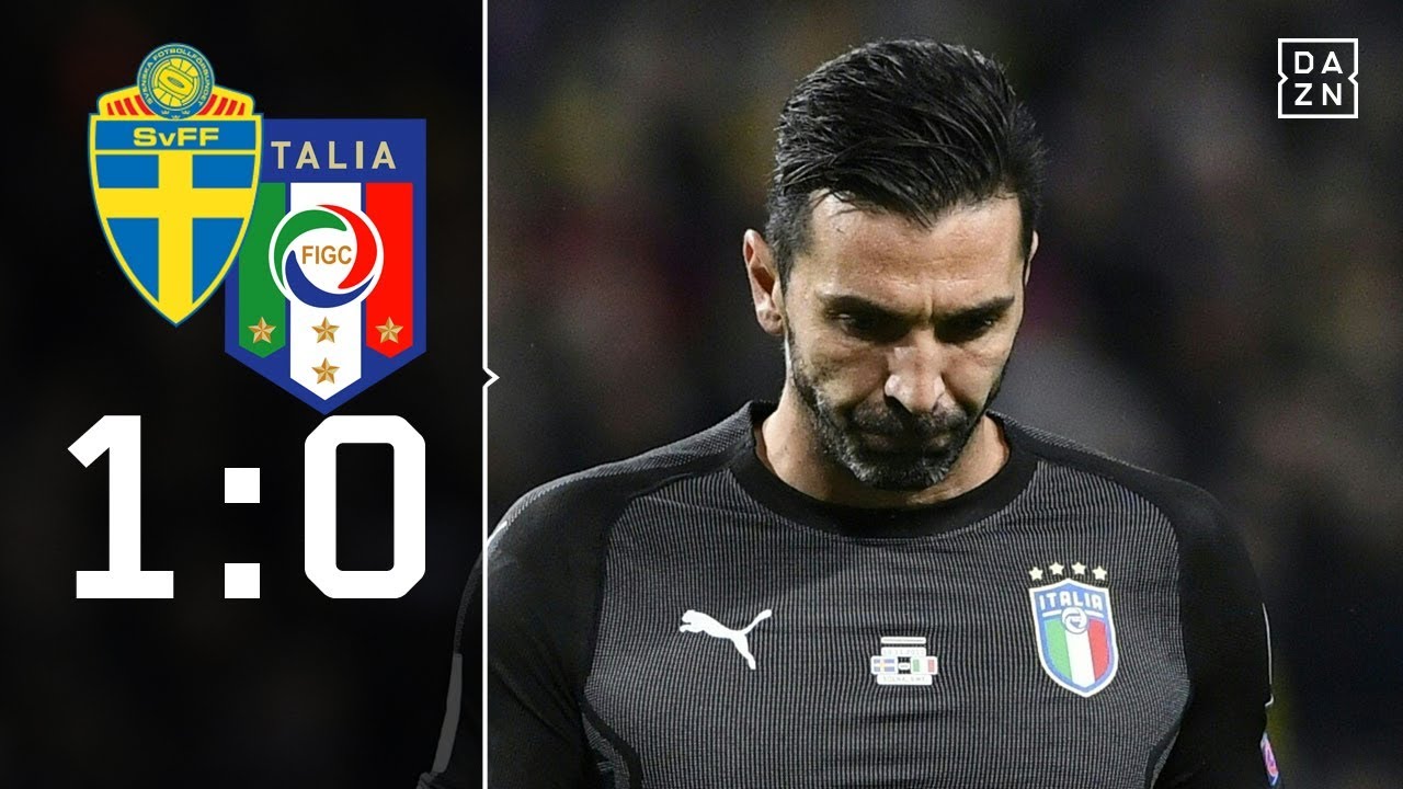 Italien vor WM-Aus: Schweden - Italien 1:0 Highlights | WM-Quali | DAZN