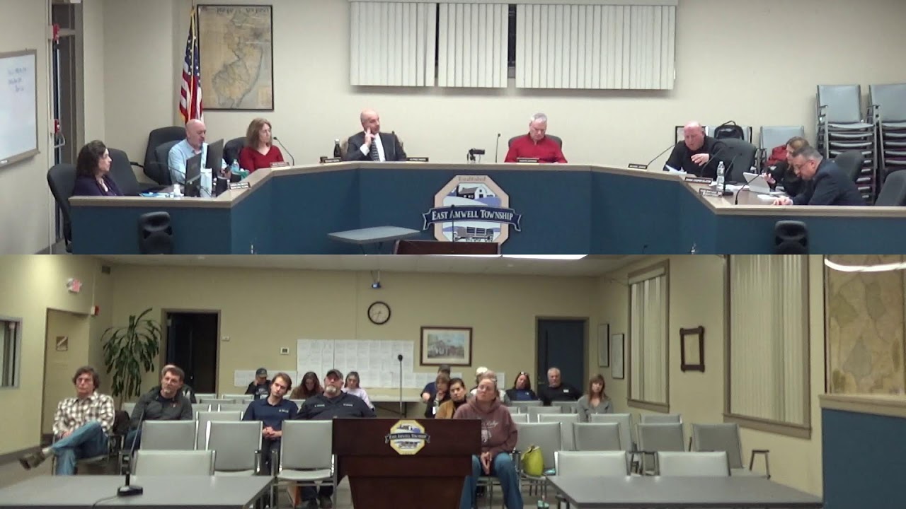 Township Committee Regular Meeting - Tuesday, Jan. 6, 2026, immediately following 7PM Reorg Meeting