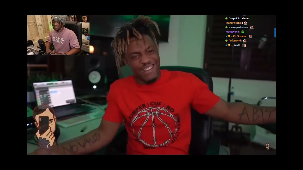 YourRAGE Reacts To Juice WRLD Rental Freestyle