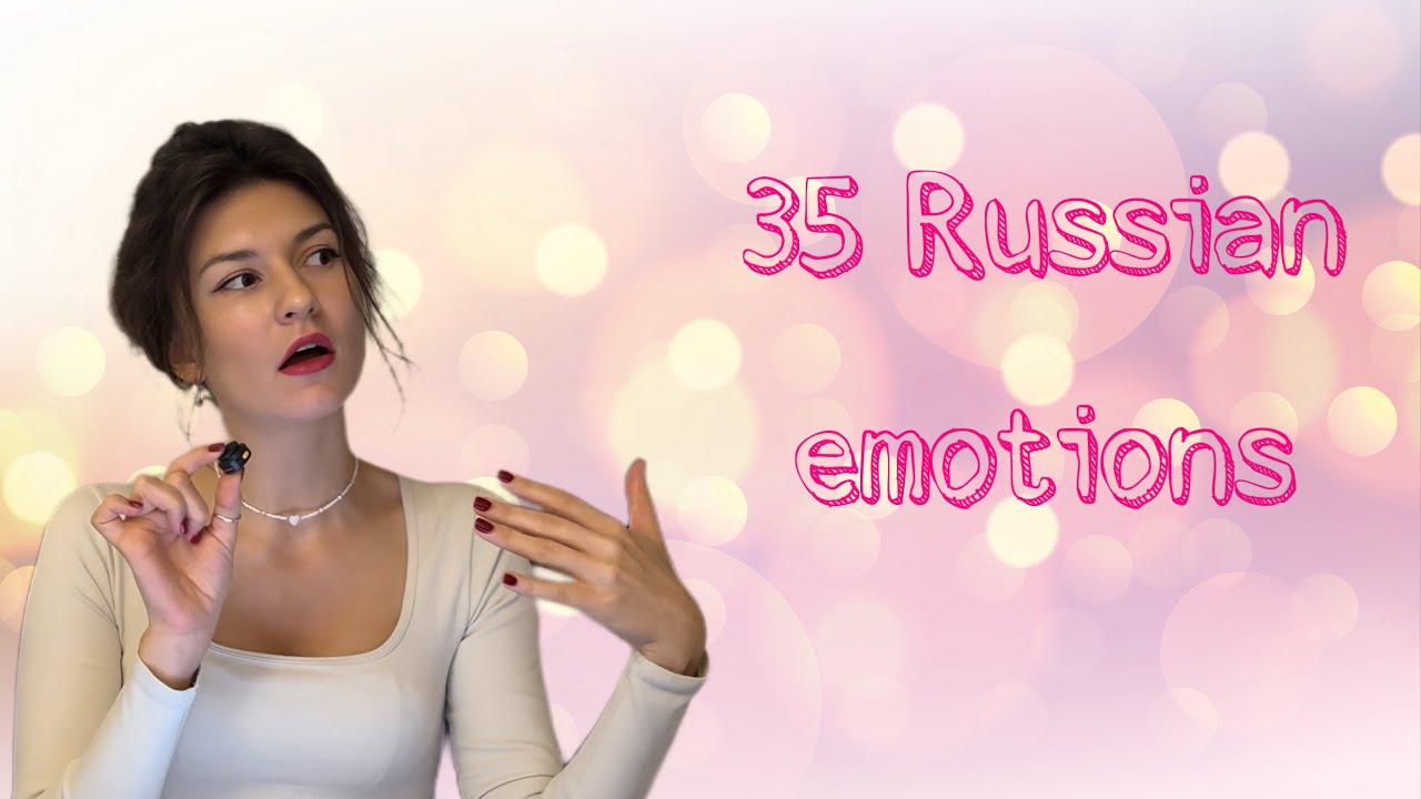 Your first emotions in Russian// simple phrases for beginners 
