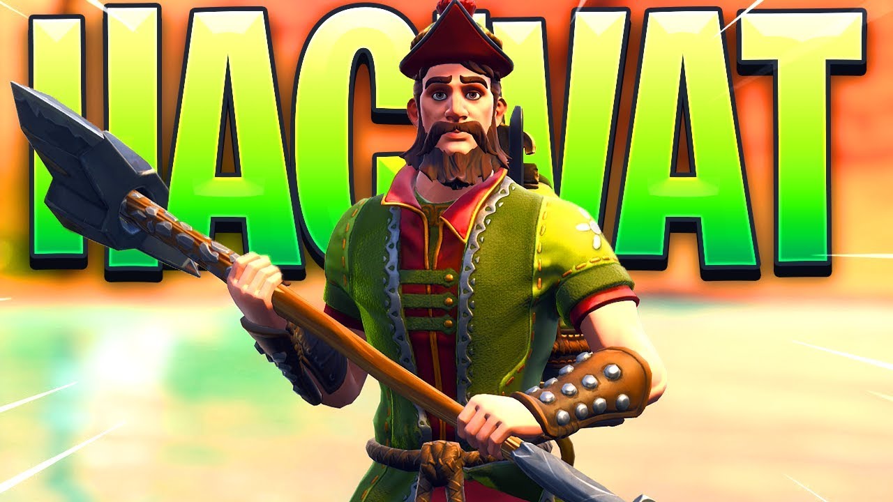 New Fortnite Hacivat Skin Gameplay..