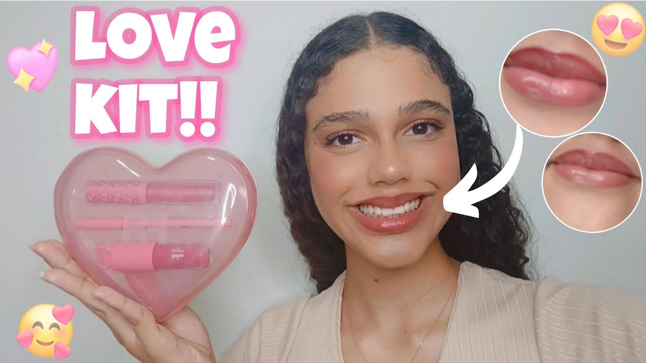 Testei o LOVE KIT da fran!!💖😍 (o novo lançamento)