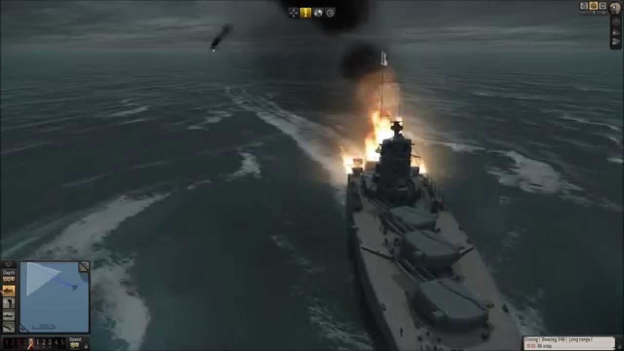 Silent Hunter 5: Bismarck vs HMS Rodney