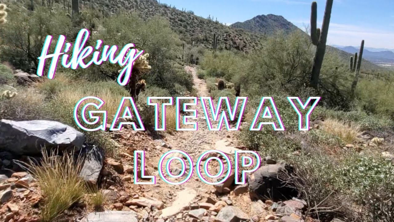 Hiking Gateway Loop & Getting Lost at McDowell Mountain in Scottsdale Arizona