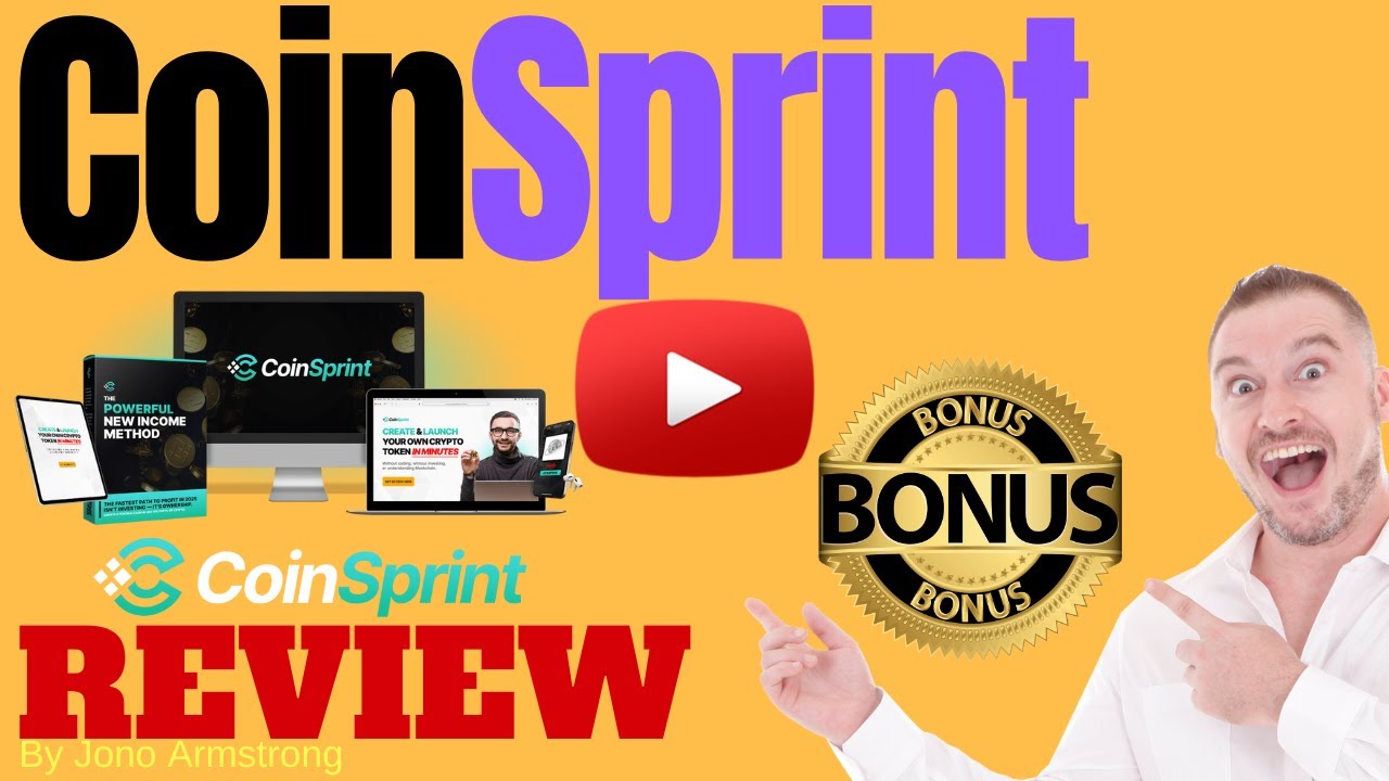 CoinSprint Review ⚠️ WARNING ⚠️ DON'T GET COIN SPRINT WITHOUT MY 👷 CUSTOM 👷 BONUSES!!