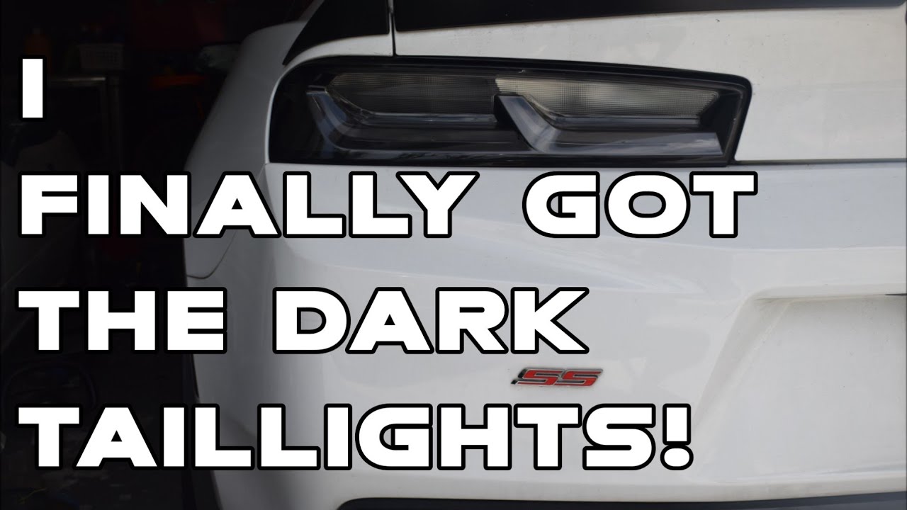 Camaro Taillight Upgrade