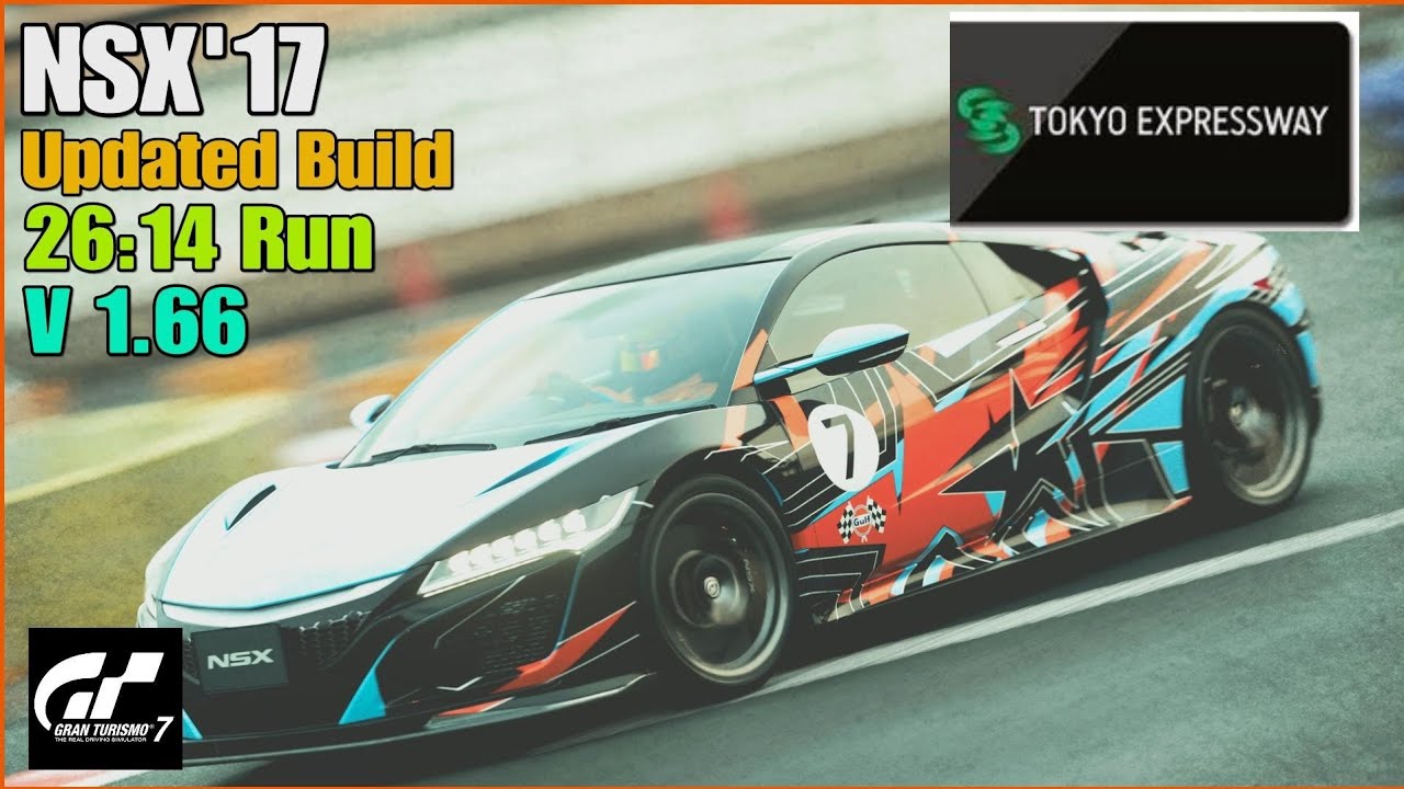 GT7 Tokyo Expressway 600 NSX '17 V 1.66