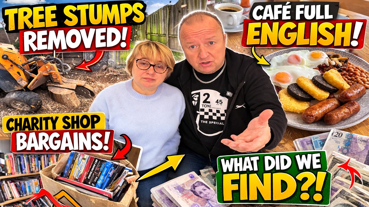 Garden Overhaul, Boston Full English & Bargain Hunting Haul!
