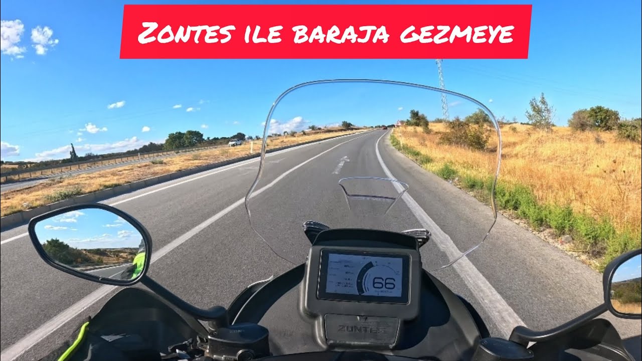 Zontes 250 -TE ile baraj turu, 