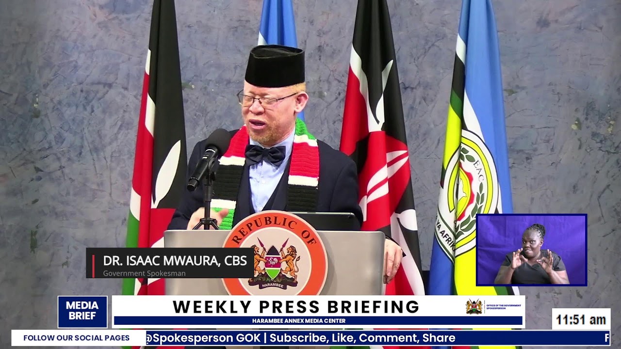 Weekly Press Briefing.