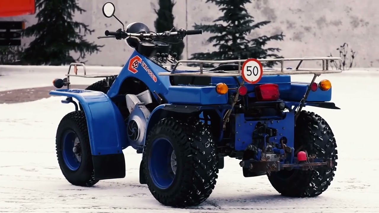 История создания  ЗиМ-350  Советский квадроцикл. #ретроавто #квадроцикл #документальныйфильм
