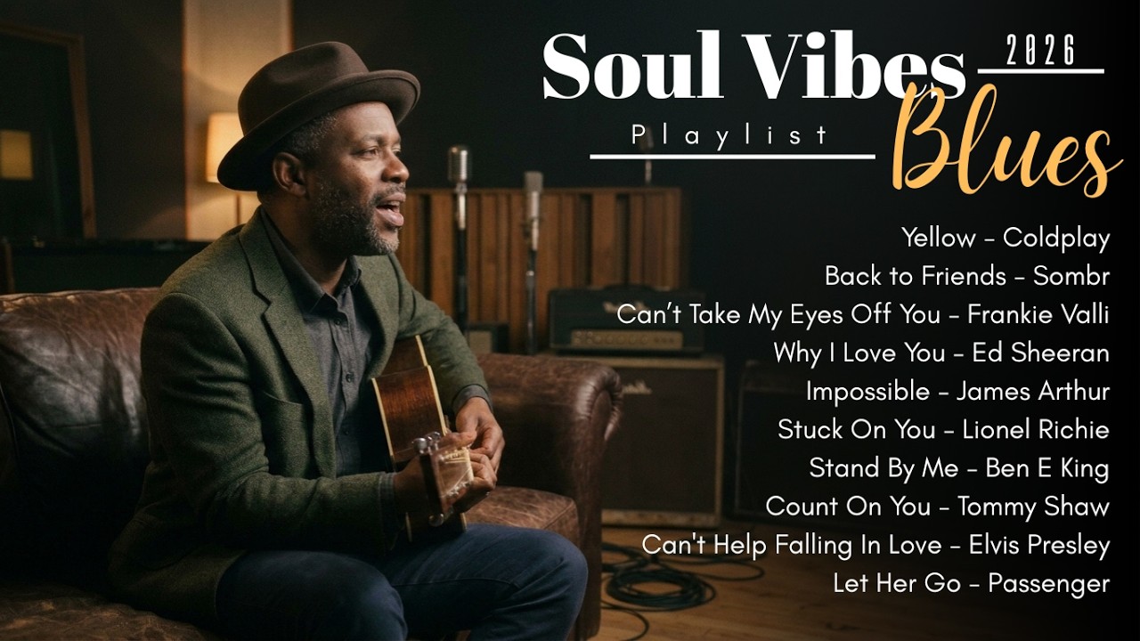 Relaxing Song Cover Blues - Impossible, Stand By Me, Impossible, Let her Go, Stuck On You 19/3