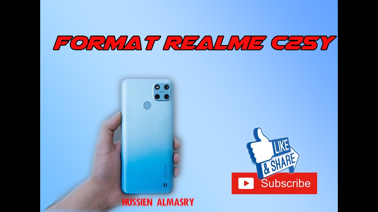 طريقة ضبط المصنع هاتف realme c25y