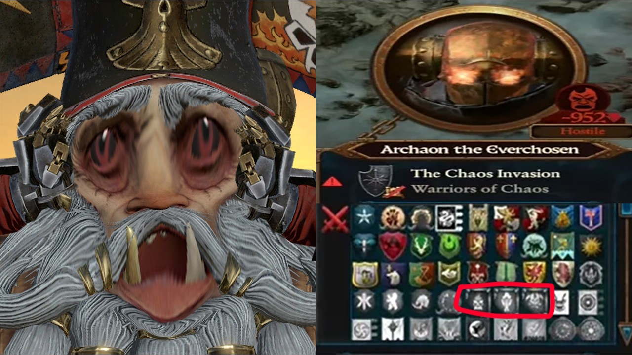 Why Archaon's Chaos Invasion End Game Crisis Not Allies but Invades All Chaos Dwarf Factions