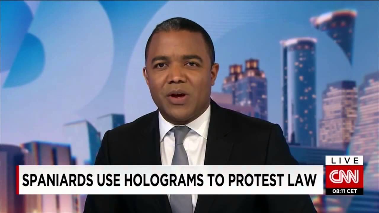 Hologram Protest