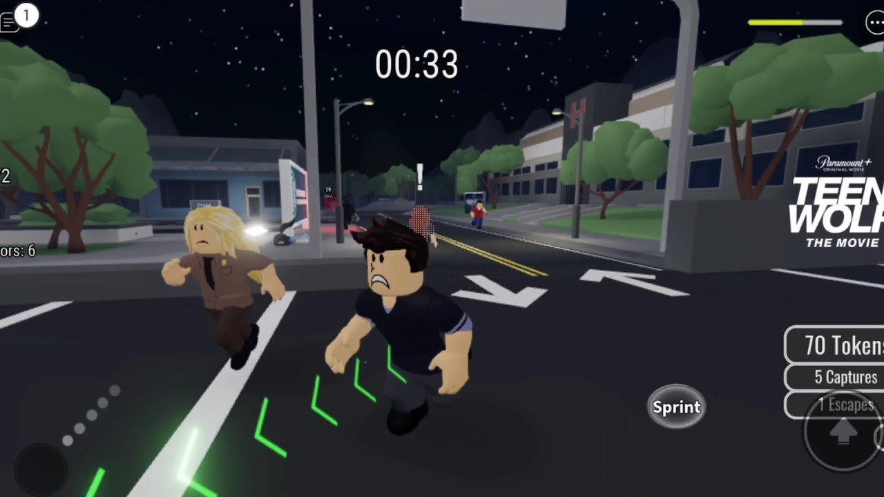 Werewolf Escape on Roblox! - Teen Wolf movie is out! (mobile gameplay - Roblox Event)