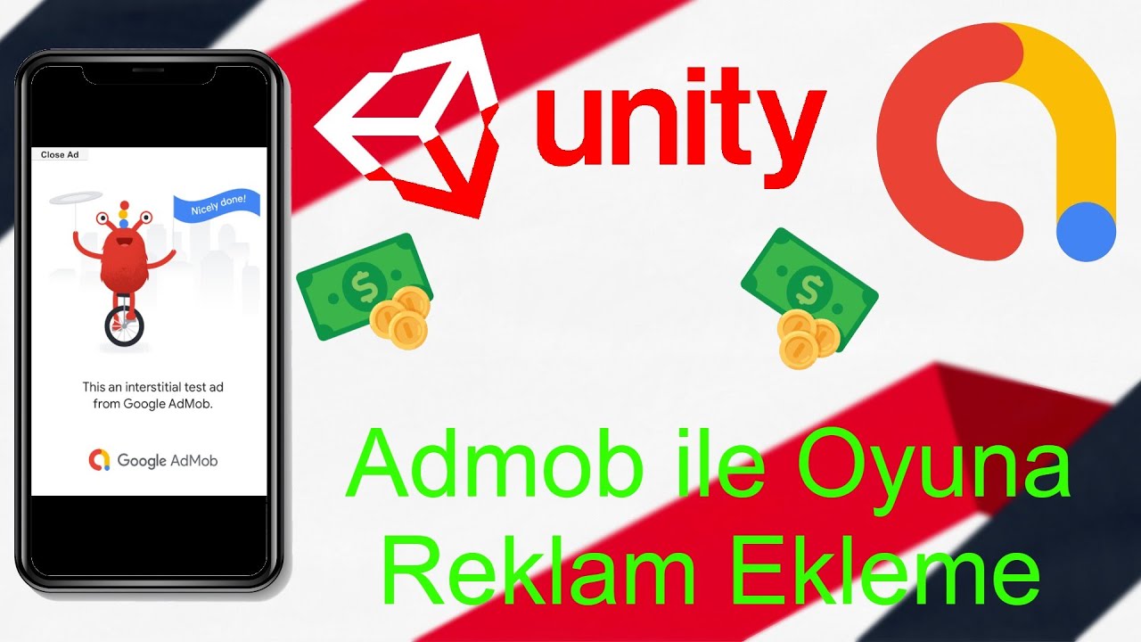 Unity Admob Reklam Ekleme Mobil Oyundan Para Kazanma - UnityDersleri