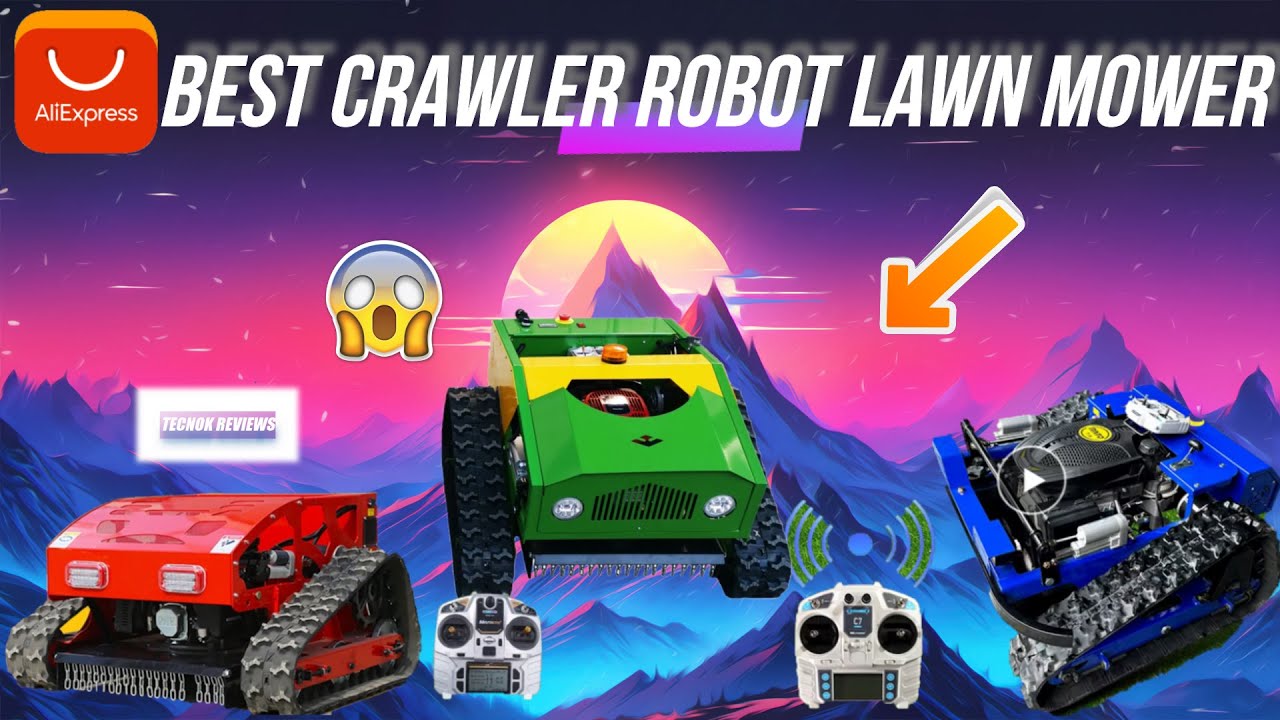 🚀✅¡Best Crawler Robot Lawn Mower in Aliexpress! ⭐️| ¡Top 3 Best Crawler robot lawn mower 2026!😱