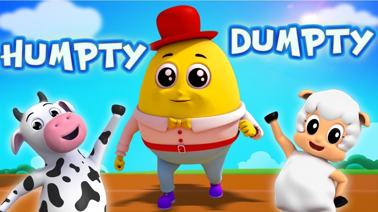 Humpty Dumpty canção | rima de berçário | rimas para crianças | portuguesas rima | Farmees Português