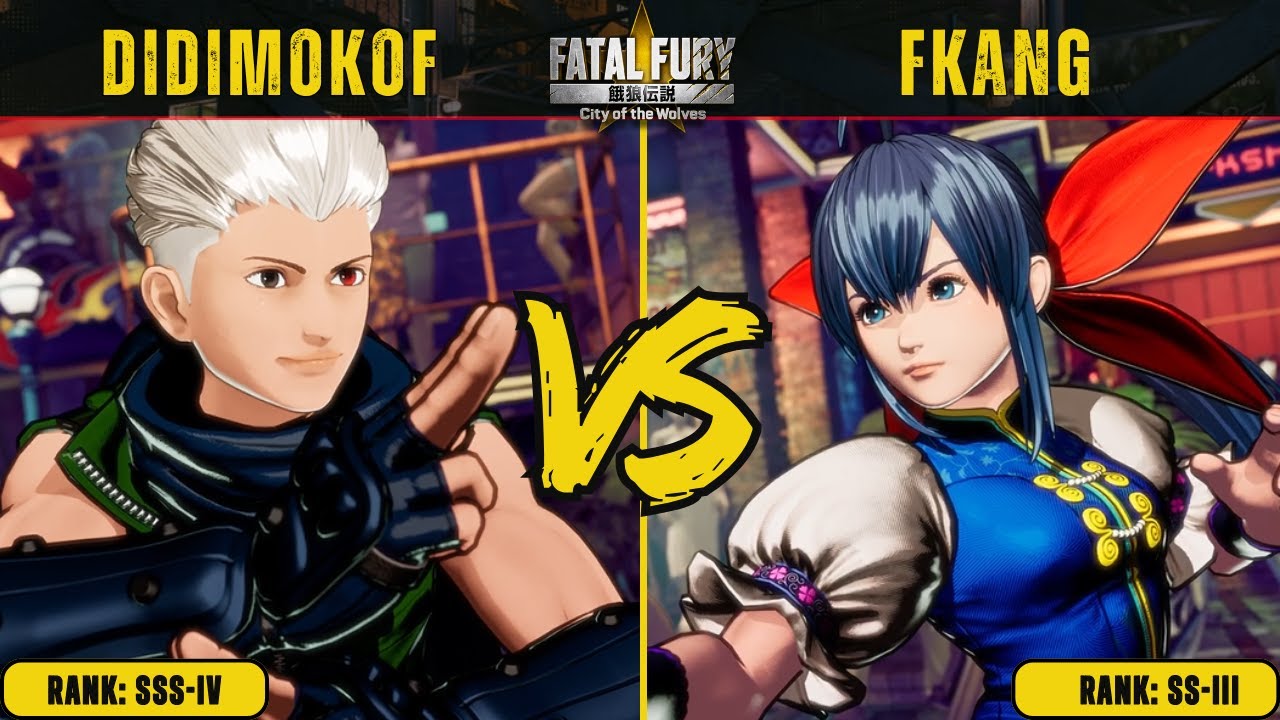 FF:CotW 🌟DIDIMOKOF (Hokutomaru) vs FKANG (Hotaru)🌟Replay Match - FATAL FURY: City of the Wolves!
