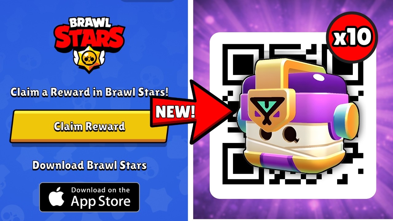 БЕСПЛАТНАЯ КОРОБКА NAJIA! 🎁 | QR-КОДЫ И ПОДАРКИ BRAWL STARS