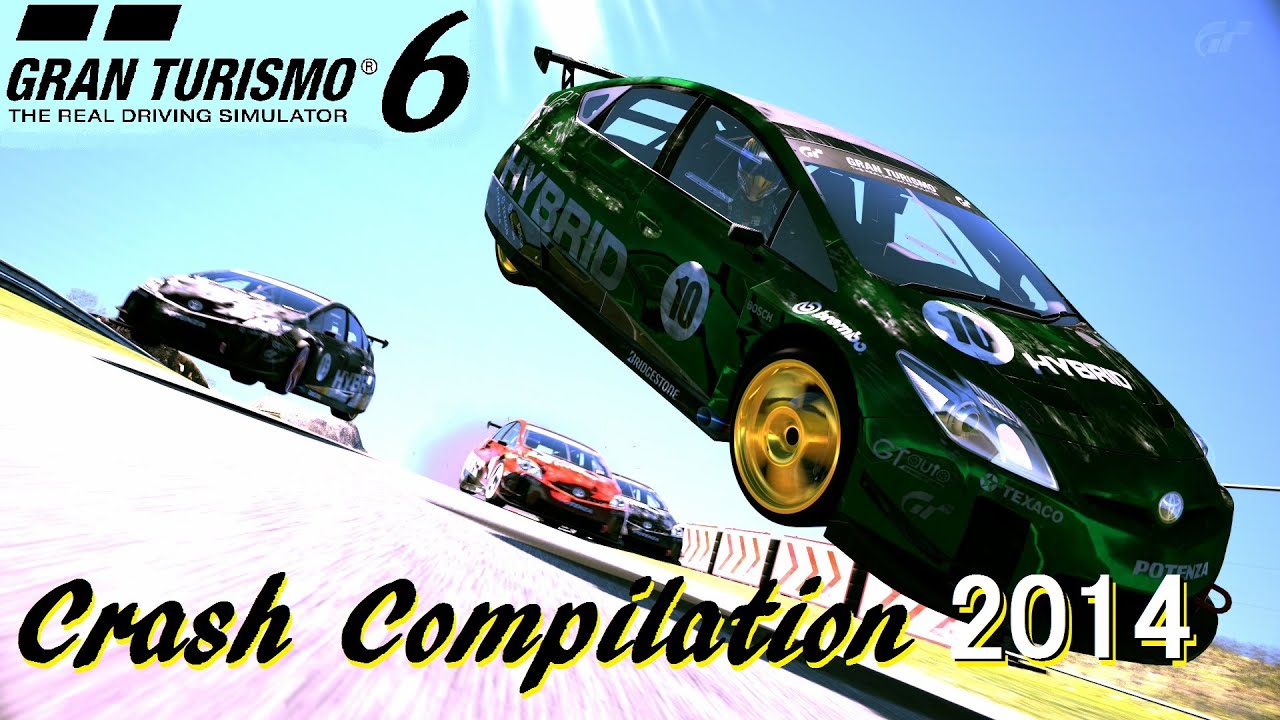 GT6 - Crash Compilation 2014 - 『2014クラッシュ総集編』