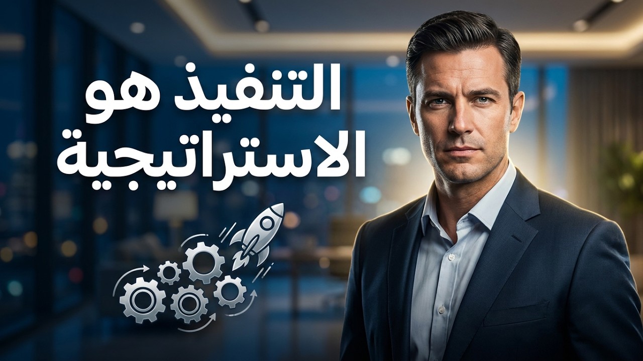 لتنفيذ هو الاستراتيجية ⚡️ لماذا تفشل الخطط الورقية وينجح القادة؟ 📉🏃‍♂️ (ملخص كتاب لورا ستاك) 📘