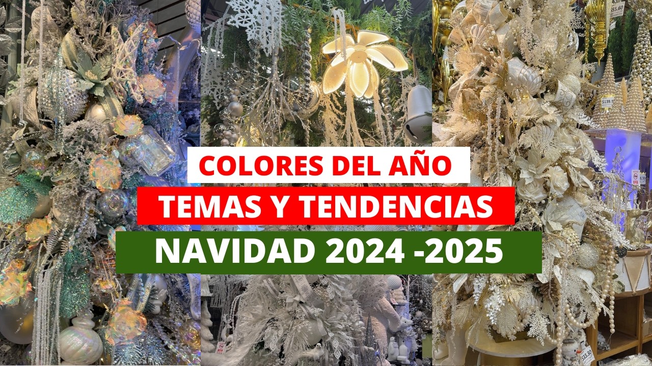 Tendencias para Navidad 2024-2025🎄NUEVA DECORACIÓN NAVIDAD 2024