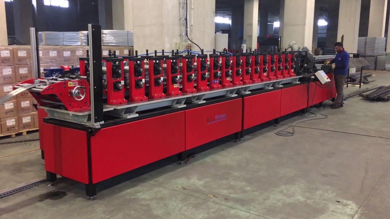 ROLLFORM - ROLLTEKNİK ROLL FORMING LINE  V2 (41X41STRUT CHANNEL PROFILE ROLLFORMING LINE)