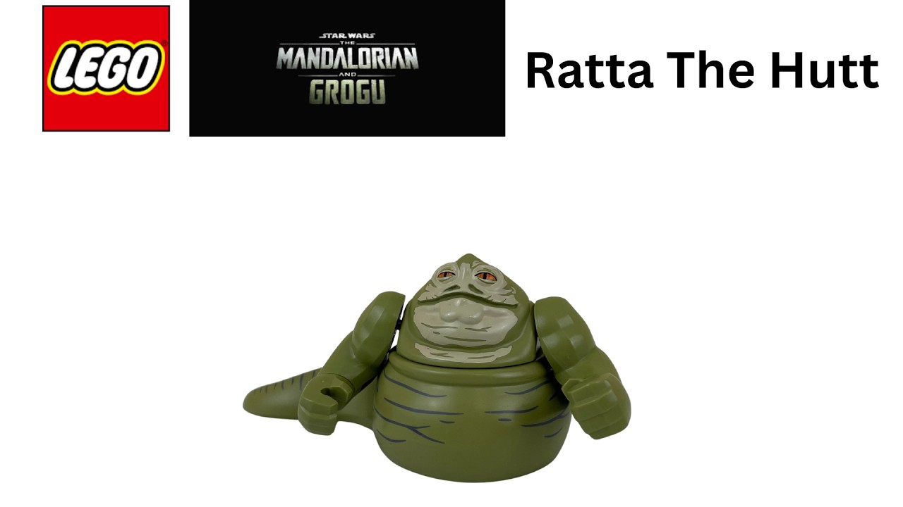 How To Build LEGO Ratta the Hutt